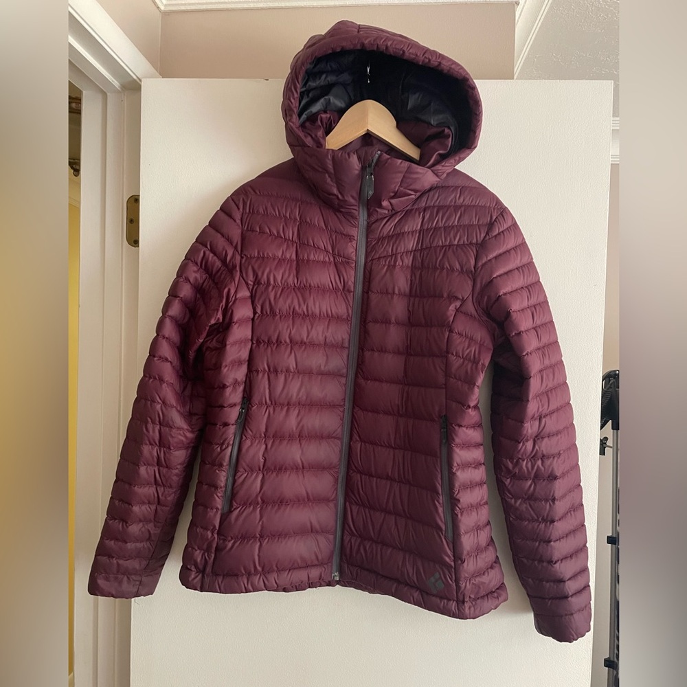 Women's Black Diamond Down Jacket